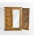 آینه چوبی مدل پنجره ایی کد 160