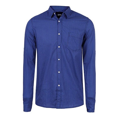 پیراهن مردانه آبی INC